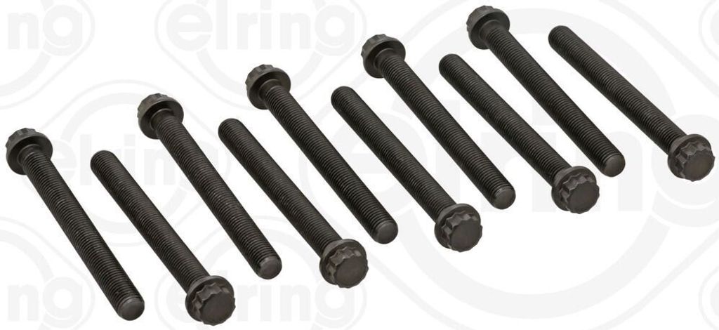 10x ELRING 060.350 Zylinderkopfschraubensatz passend für MERCEDES-BENZ VARIO Kasten/Kombi M16x2,0x149