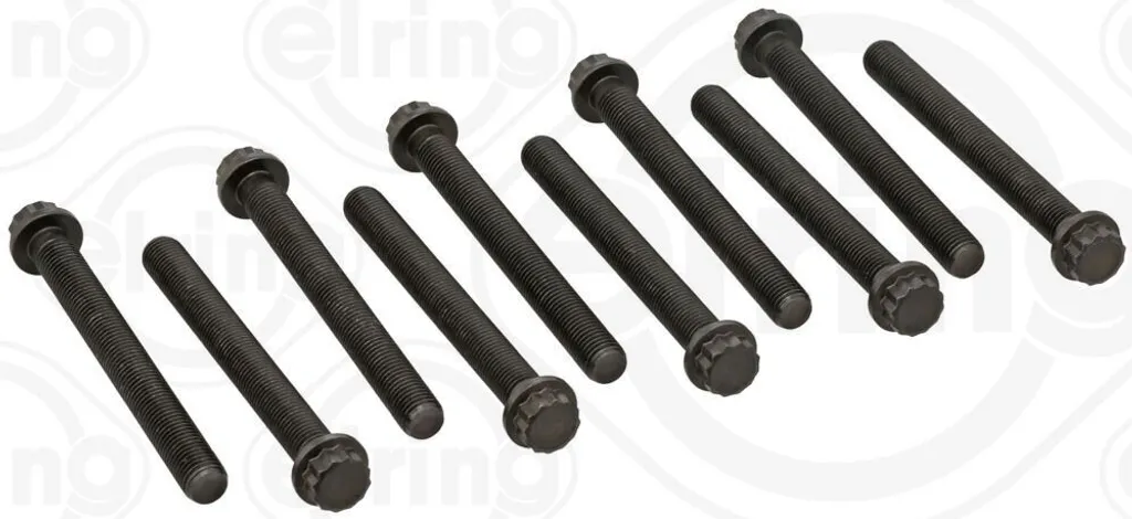 Kit boulons de culasse ELRING 060.350 en acier trempé à serrage angulaire
