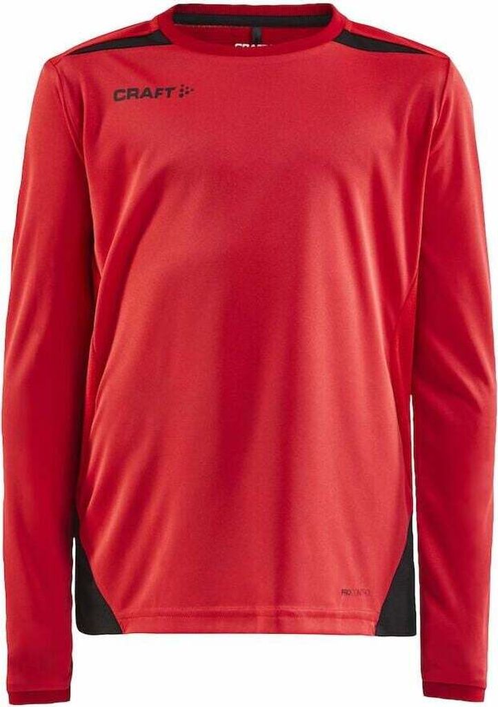CRAFT Pro Control Impact LS Tee JR Bright Red/Black 122/128