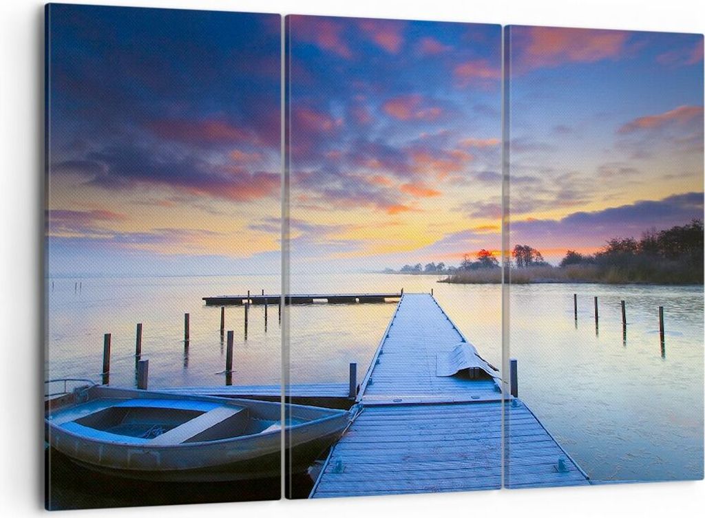 Bild auf Leinwand - Leinwandbild - Niederlande Natur Meer Produktbild 