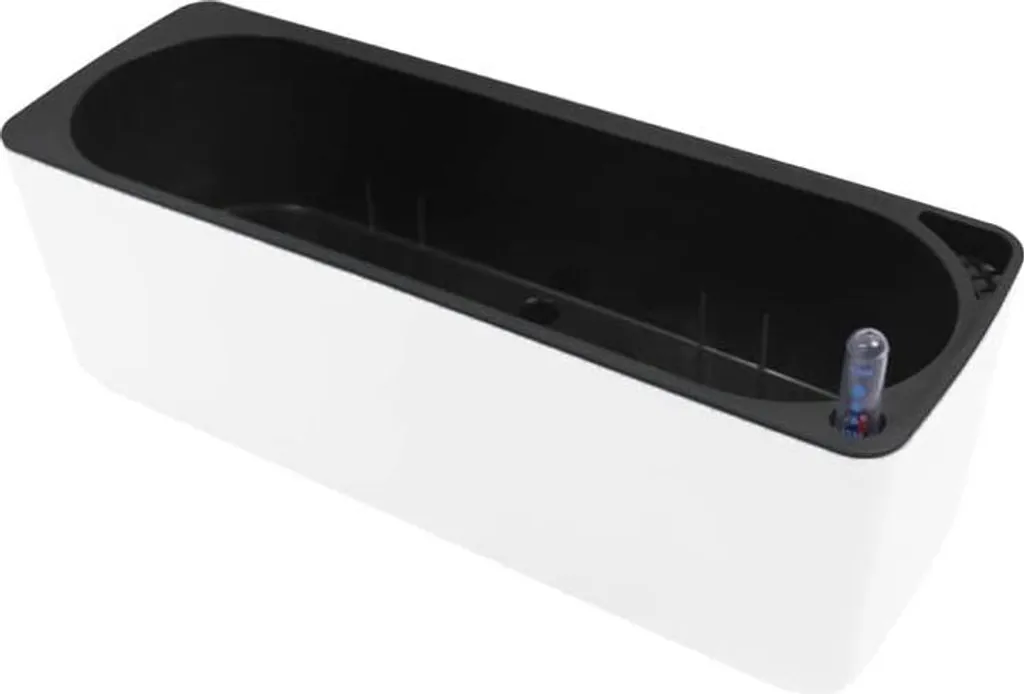 Pot de fleurs rectangulaire avec réserve d'eau pour fenêtre de cuisine