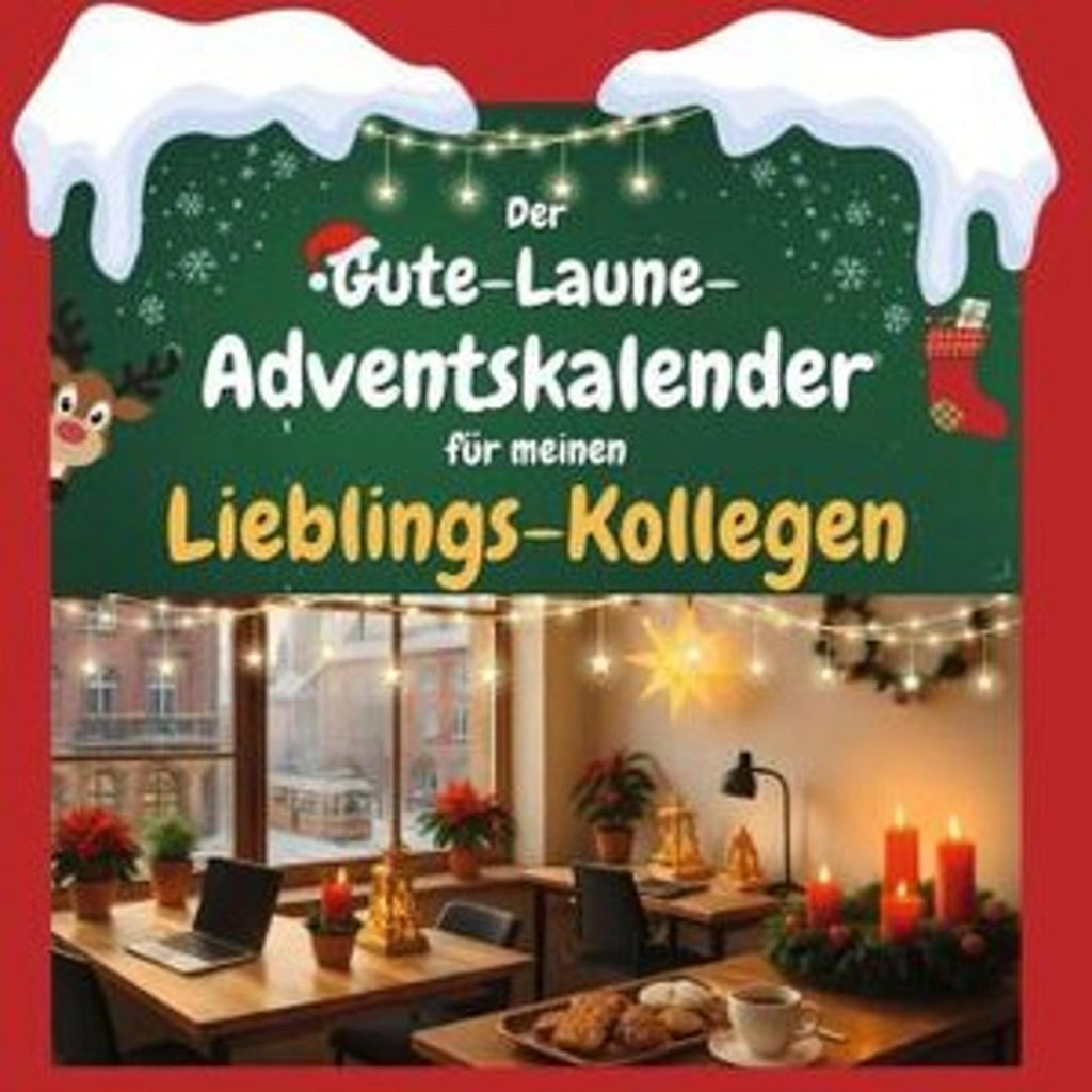 Der Gute-Laune-Adventskalender für meinen Lieblings-Kollegen