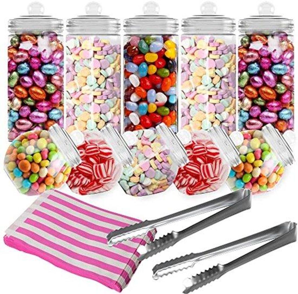 Vintage Retro Kunststof Pottenset mit Deksels, Pick & Mix Obrázek produktu 