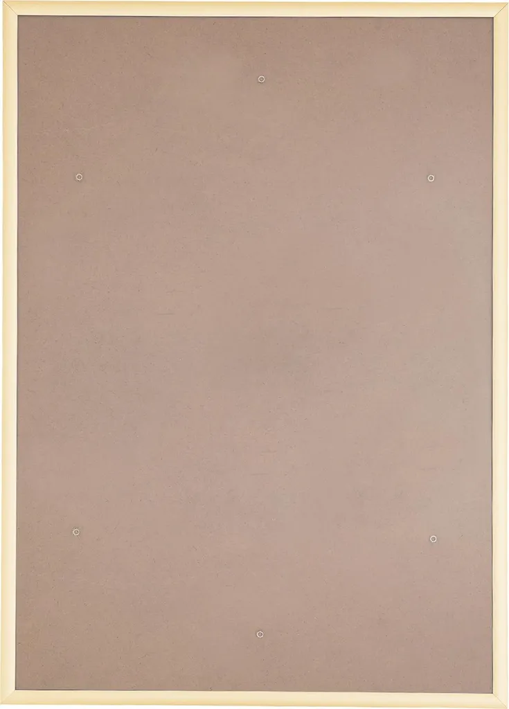 Cadre pour poster or minimaliste ultra fin en lot de 5 pièces design