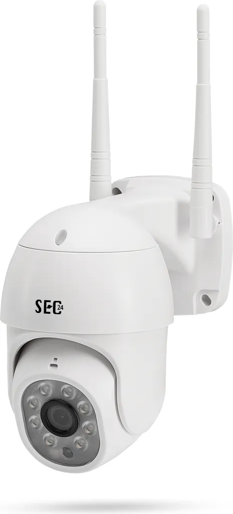 SEC 24 Telecamera WLAN Esterni PTZ 1080P - Sorveglianza Notturna a Colori