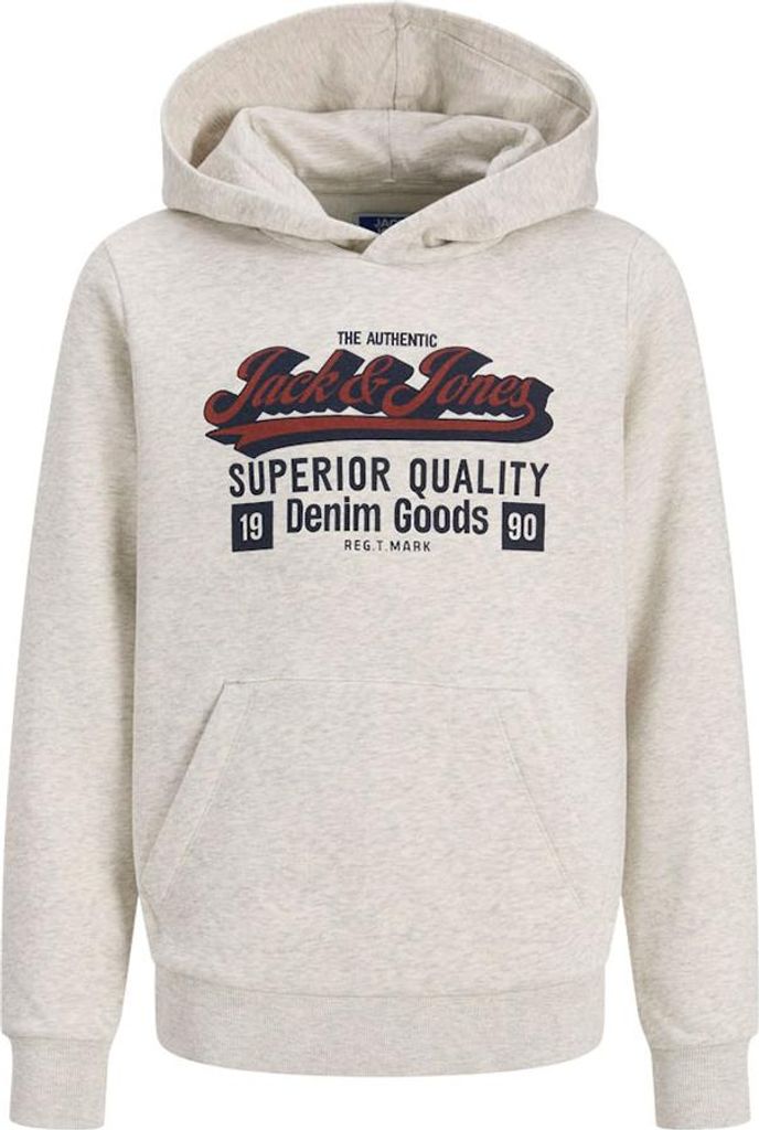 Jack & Jones Logo 2 Col Kapuzenpullover Beige 16 Years Produktbild 