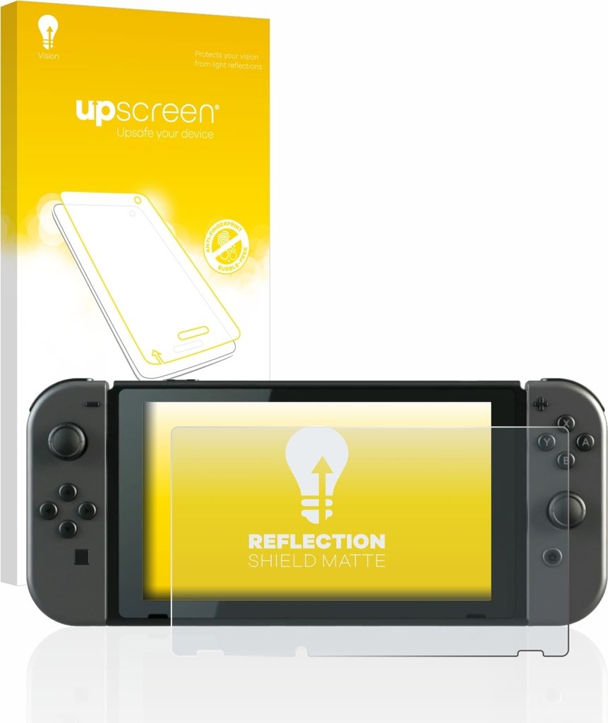 upscreen Schutzfolie für Nintendo Switch Displayschutz Displayschutzfolie Folie Matt Entspiegelungsfolie