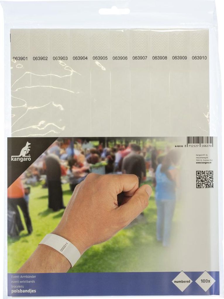 kangaro Eventbänder 254 x 19 mm reißfest gelb