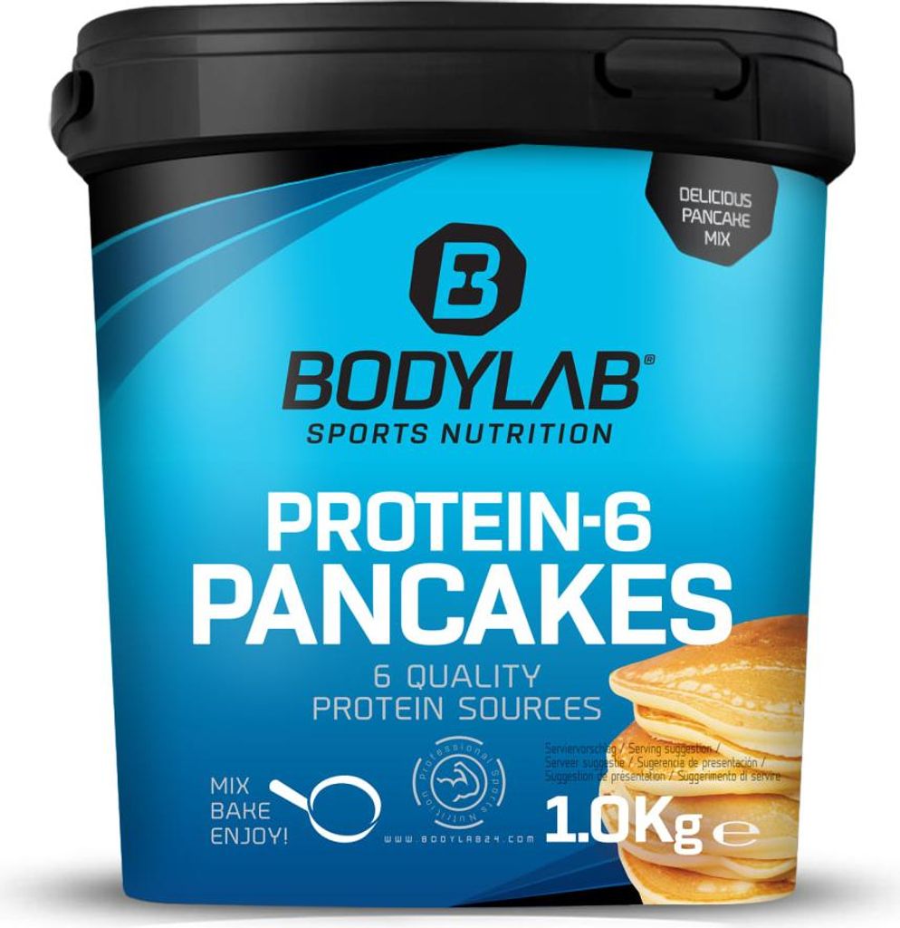 BODYLAB Protein-6 Pancakes - 1000g - Neutral