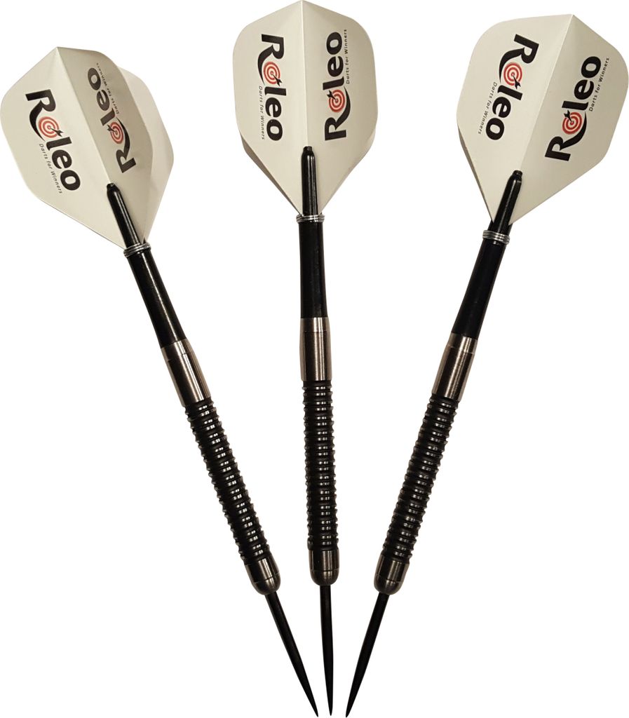 Roleo Profi Steeldartpfeile Professional - 90% Tungsten - 3er Set 22g
