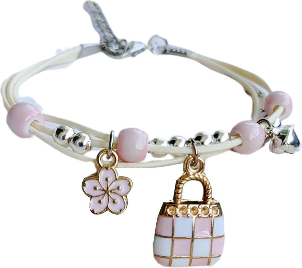 Modisches Armband, minimalistisch, schön, feine Verarbeitung, hübsch, bezaubernd, für den Alltag, Legierung, Cartoon-Häschen-Kind-Armband für ...