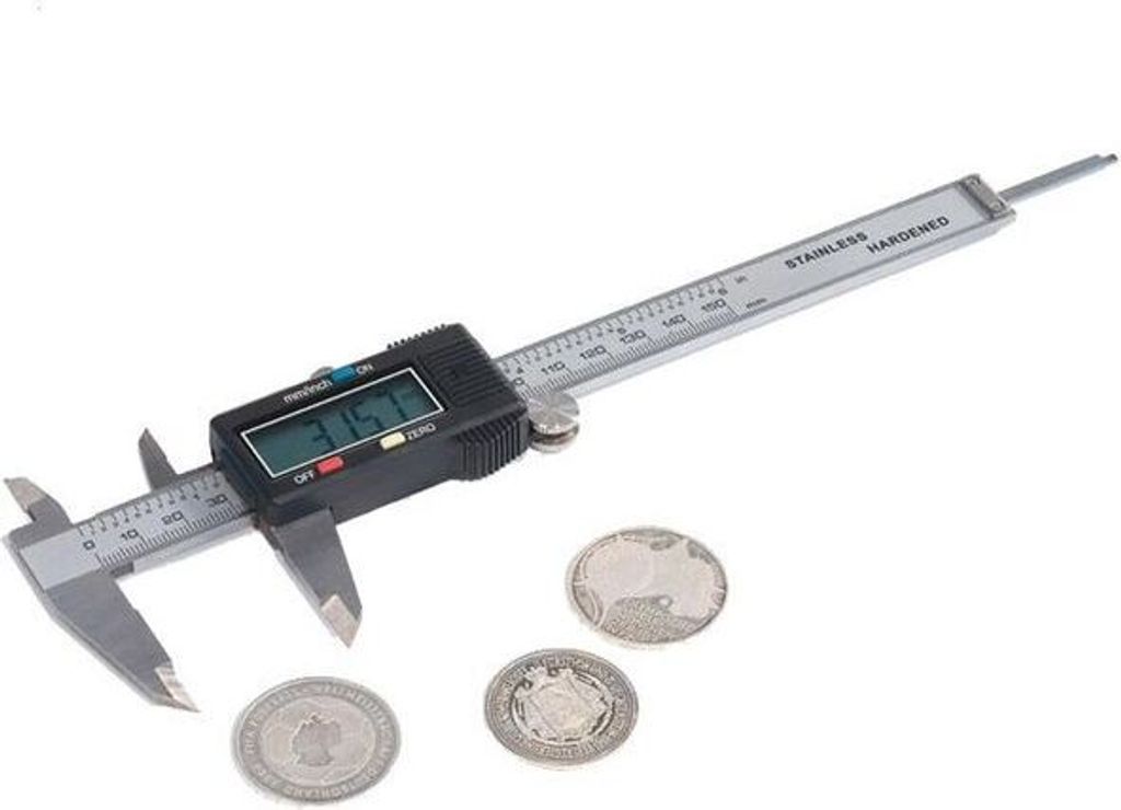 Digitale Schieblehre, Metall