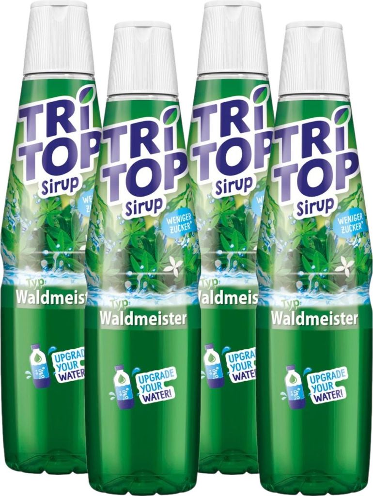 TRI TOP Sirup Waldmeister 600 ml (4er Pack) Produktbild 