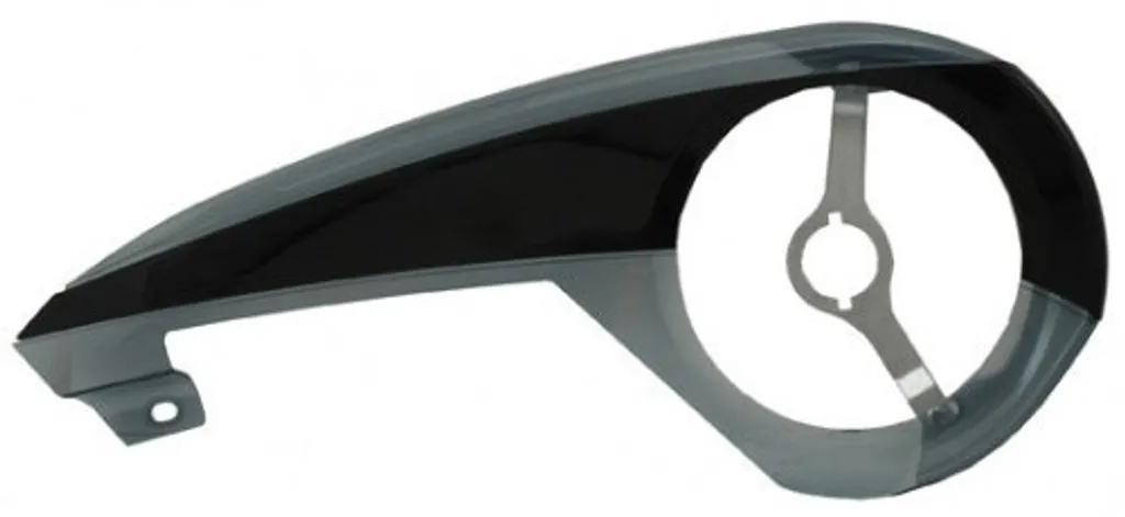 Carter de chaîne vélo Hesling Esencia 49cm pour pédalier 46 dents noir