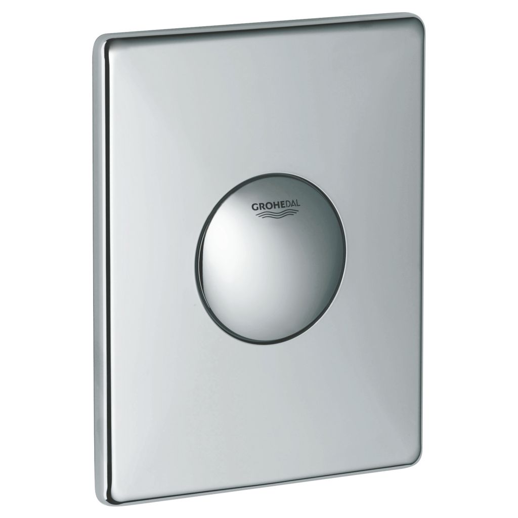 Grohe Skate WC-Betätigung 156x197 mm mit Druckknopfbetätigung chrom - 37547000