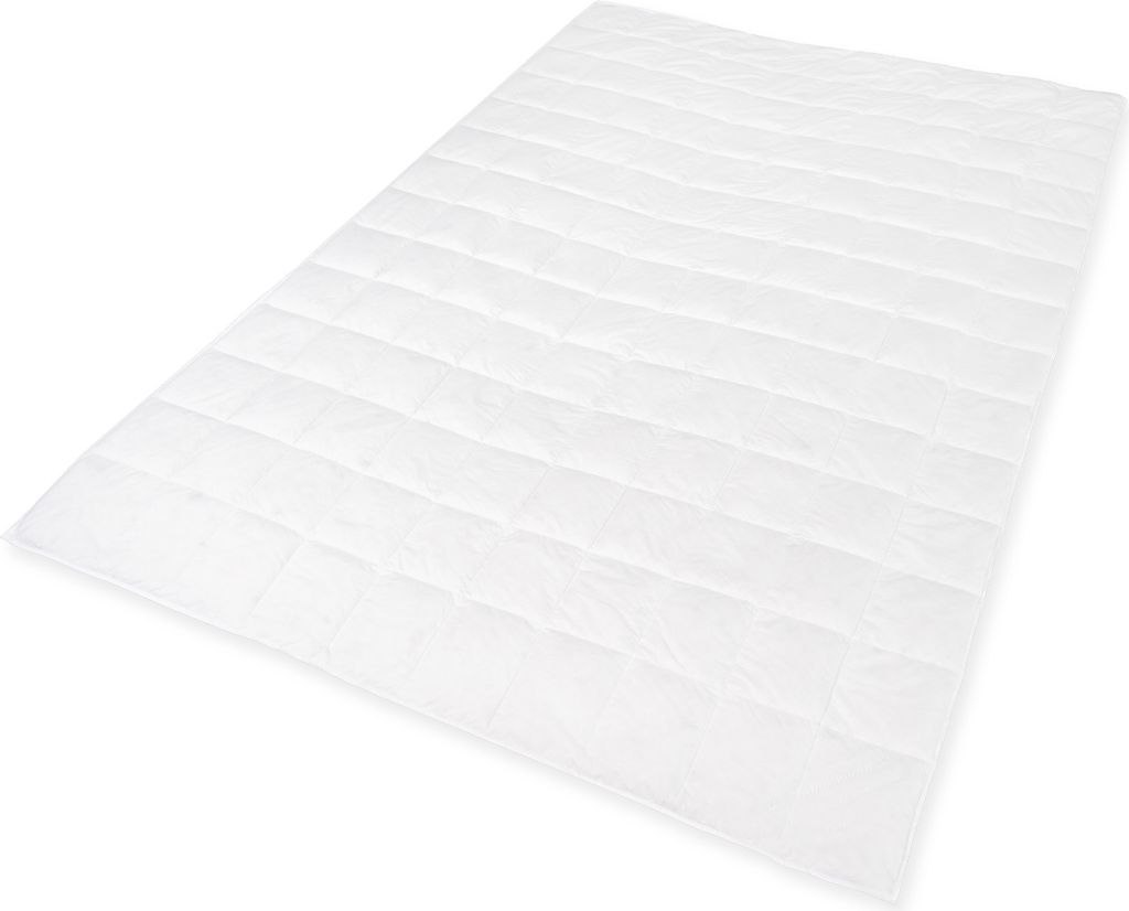 Traumschloss Sommernachtstraum Premium Daunenbettdecke leicht 200 x 200 cm Sommerbettdecke