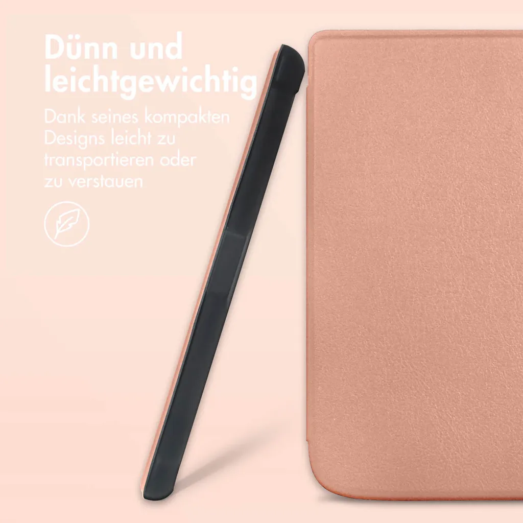 Custodia MoKo Per Kobo Clara BW, Clara Colour E Clara 2E – Cover In PU Con Auto-wake, Slot Carte E Cinturino, Verde Tequila
