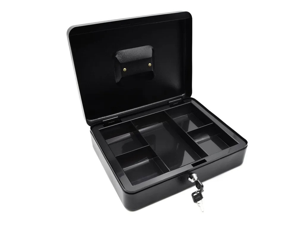 Cassette de sécurité transportable GEKO avec casier de rangement interne
