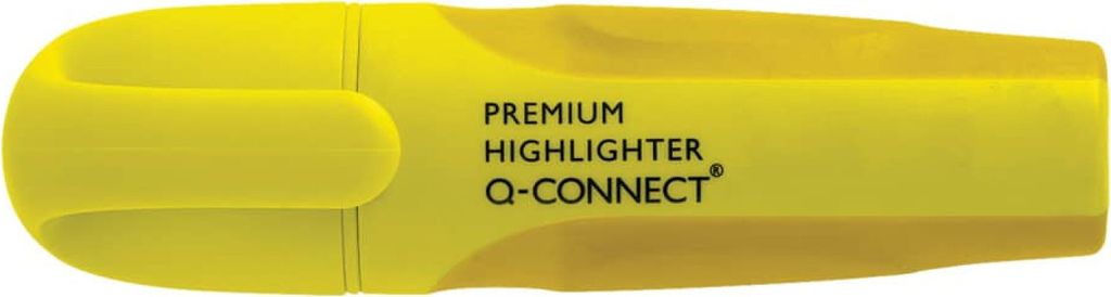 Q-CONNECT - Q-CONNECT Textmarker, gelb