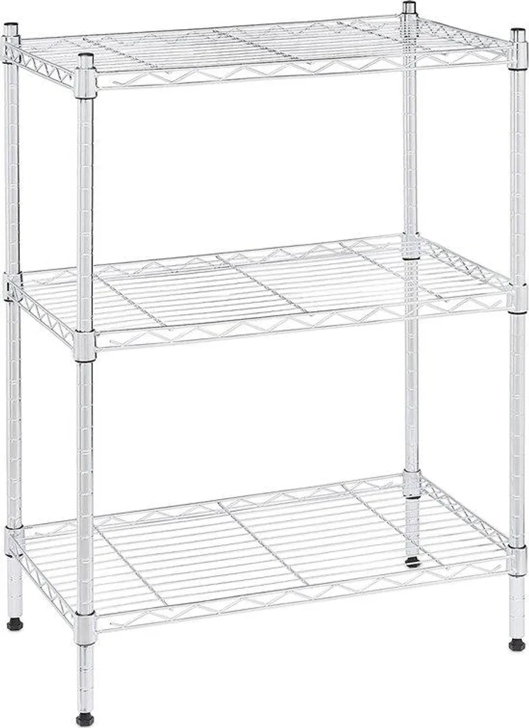 Véhicule de service pour la cuisine en inox brossé modèle Pro-V1
