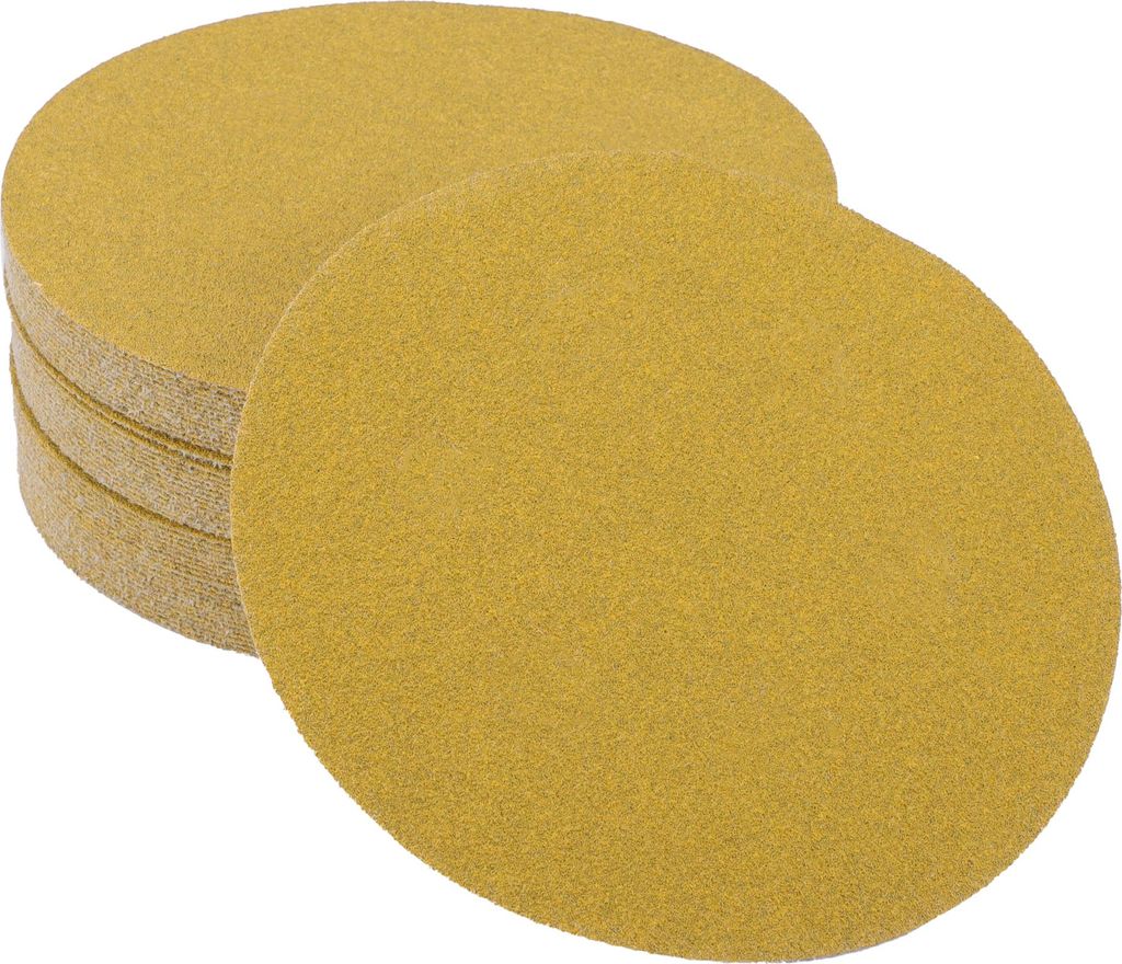 6 Zoll Schleifscheiben Runde Klett-Schleifpapier 80 Körnungen - 50 Stück