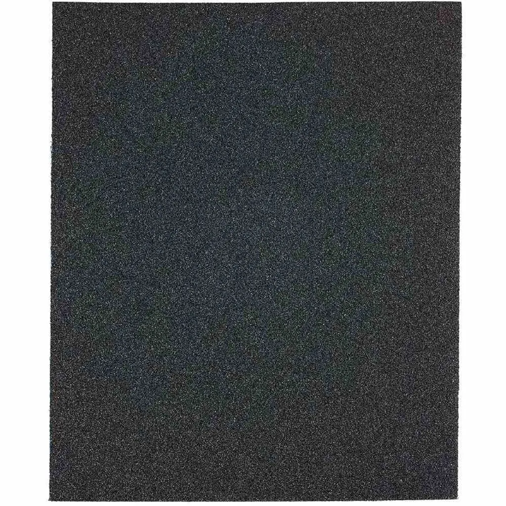 Feuilles de ponçage pour acier et métal grain 60 - Pack de 50 pièces