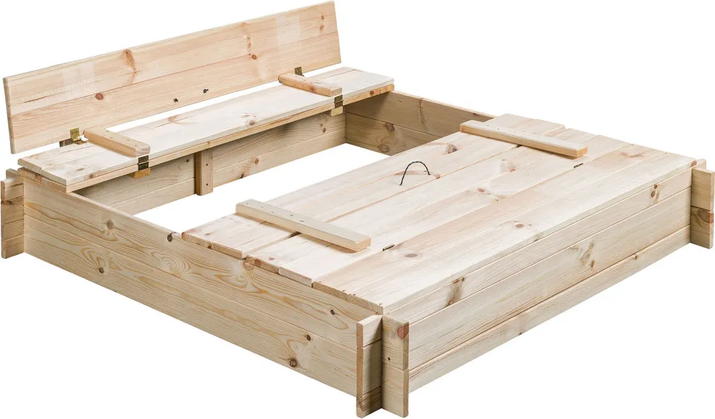 Bac à sable bois Robert Swing King 7850036 résistant aux intempéries - 9