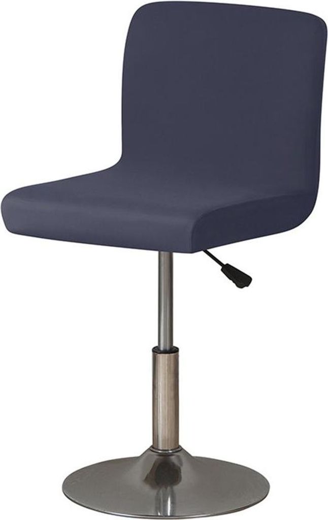 Stretch Barstuhlhussen, 4er Set Universal Barstuhlhussen, Barhockerbezug mit Rückenlehne für Kneipe, Küche, Café, Marine