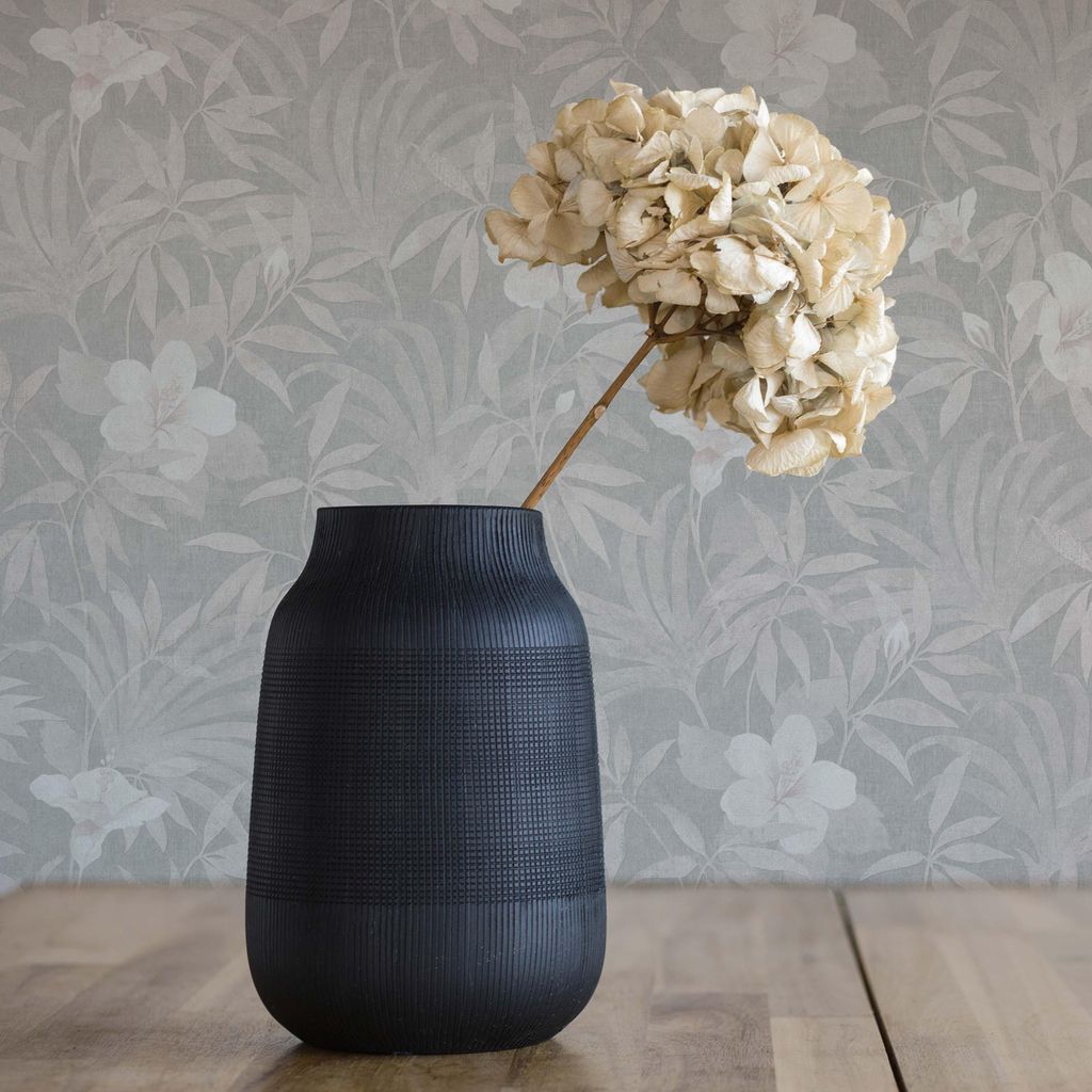 TADESSI Tapete Blumen Valentin M1-No.693 Vliestapete Beige Grau Blumentapete Floral Wohnzimmer Schlafzimmer Küche