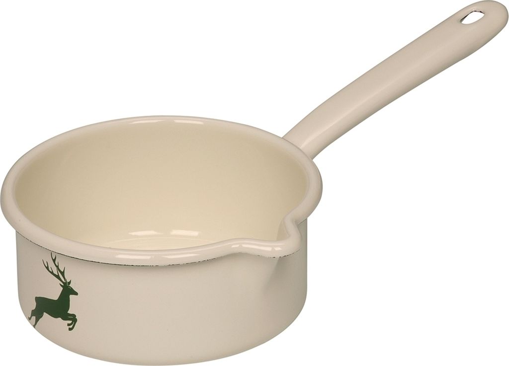 Casseruola Riess con beccuccio grande ⌀14cm 0,8L Smalto Immagine del prodotto 