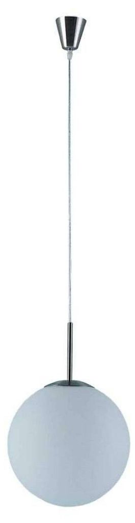 Lindby Hängeleuchte Marike, Ø 30 cm, weiß, Glas, Kugel, E27