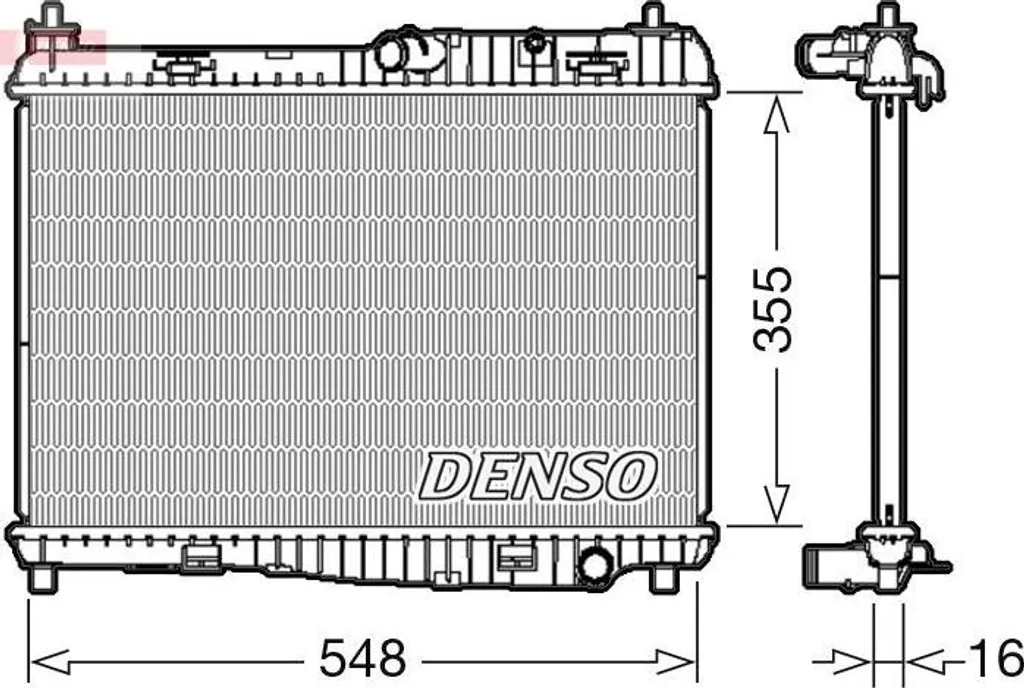 Remplacer le radiateur de votre Ford Fiesta Mk6 : Modèle DENSO DRM10043
