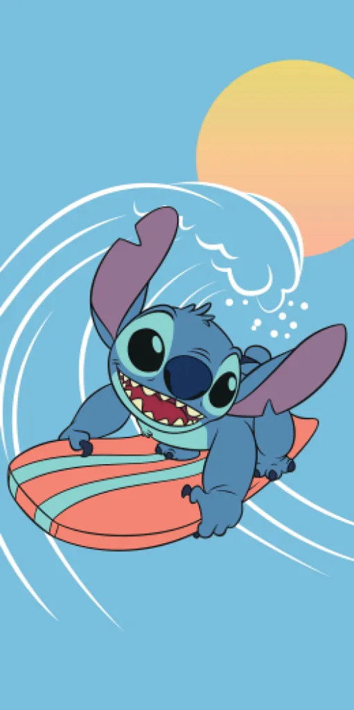LILO & STITCH telo mare telo doccia 70x140cm STITCH248654