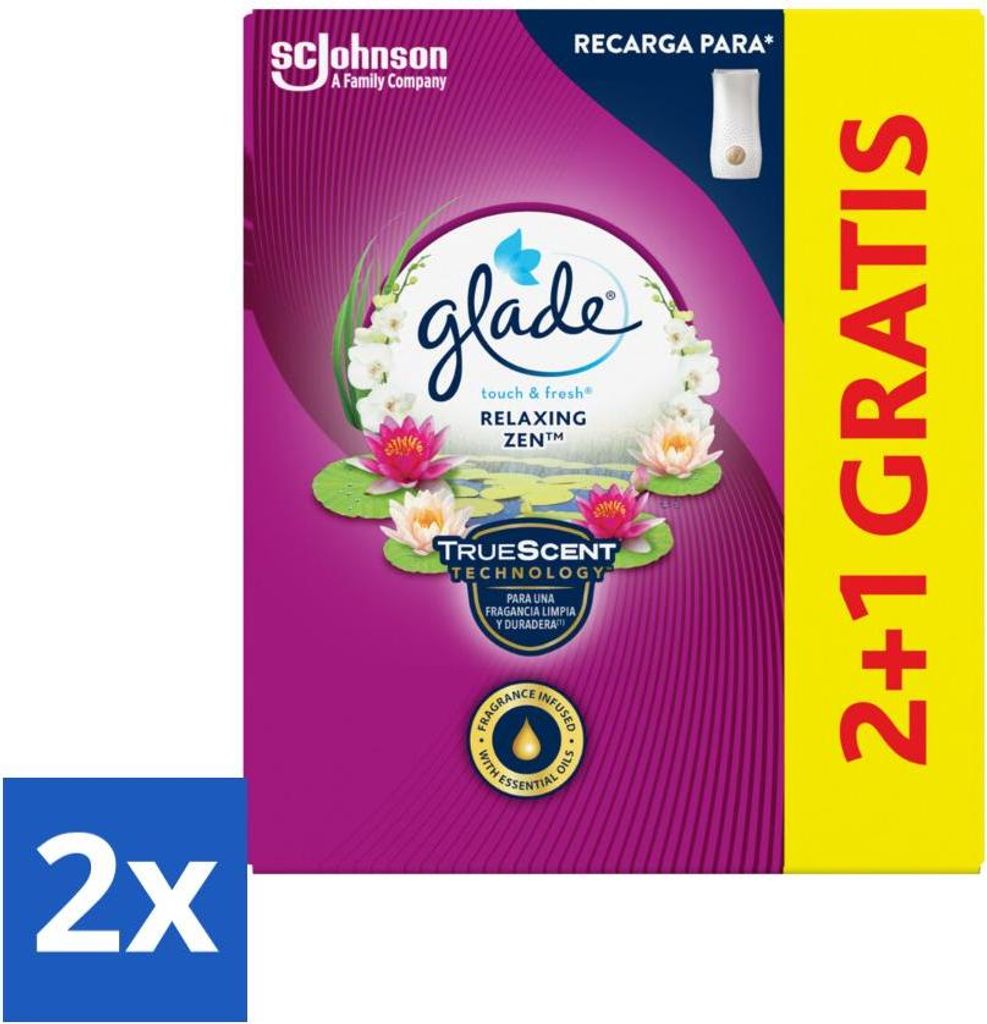 Glade - Touch & Fresh - Entspannendes Zen - 10 ml - Vorteilspack - 2 Stücke