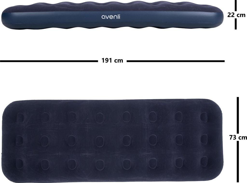 Avenli Campingmatratze "Nightlight" 191 x 73 x 22 cm, Produktbild 4