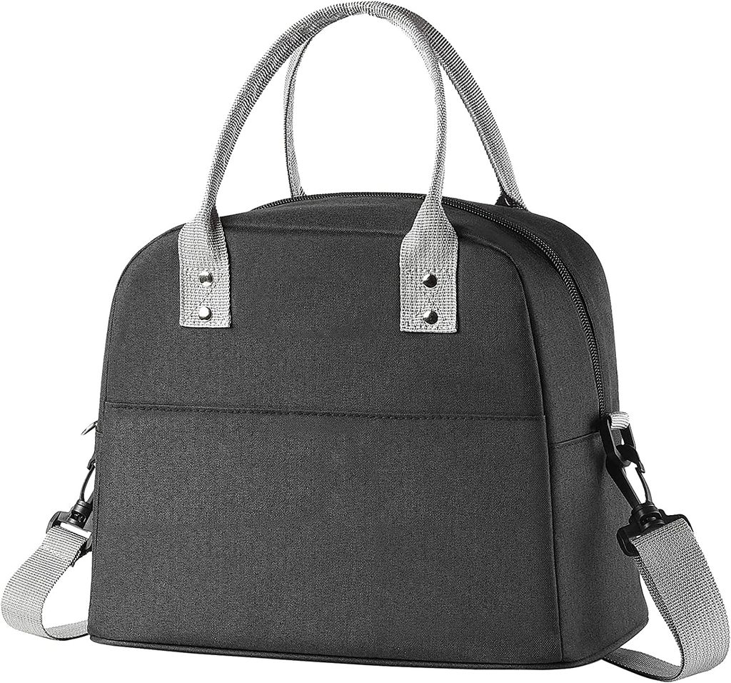 Kühltasche,Lunchtasche,Lunchbag,Thermotasche,Schwarz