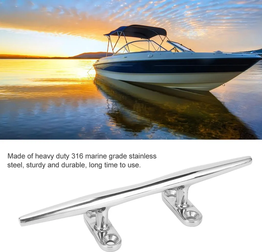 Taquets d'amarrage de 20 cm pour fixation de hors-bord et cargo