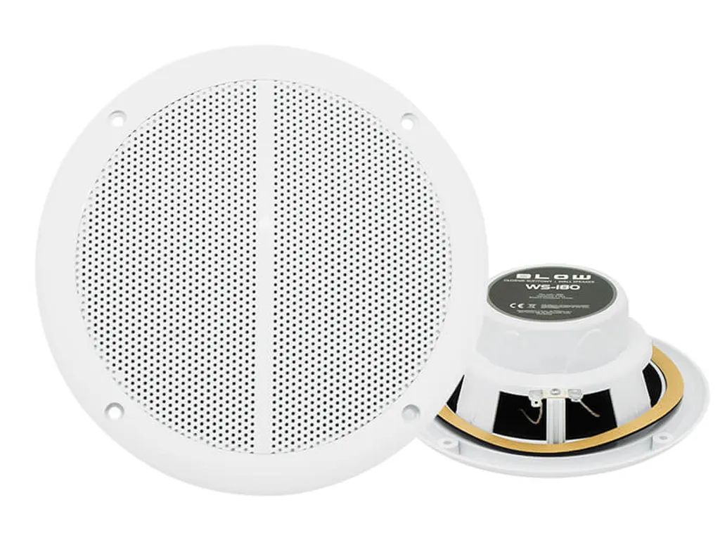 Haut-parleur de plafond WS-180 165mm 80W pour une sonorisation nette