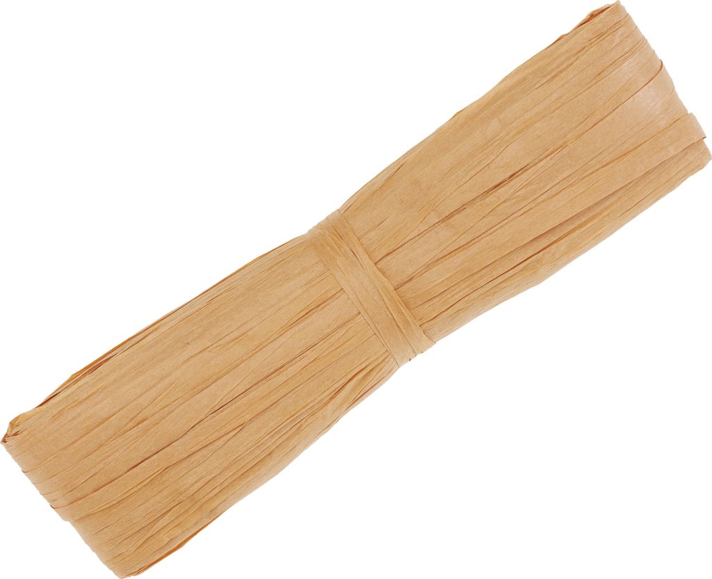 VBS Raffiabast 3 cm breit 60 m lang 50 g ideal für Bastelprojekte und Dekoration Hellbraun