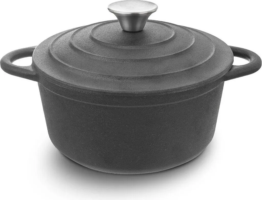 Pentola Orion in Ghisa 2.7L con Coperchio | Design Professionale