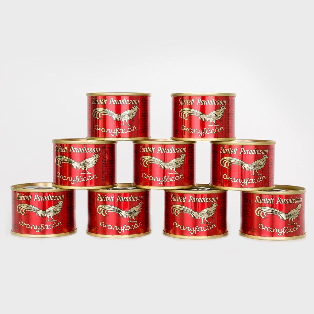 Aranyfacan Tomatenmark 22-24% 70 g 9er pack (Glutenfrei) Produktbild 