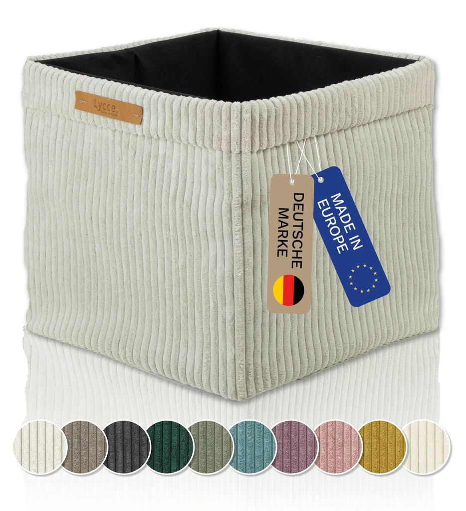 Kallax Boxen Cord 1 Stk. beige, faltbare Aufbewahrungsbox Produktbild 