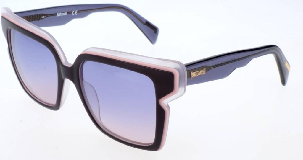 Just Cavalli JC823S Blue 51/17/140 Damen Sonnenbrillen