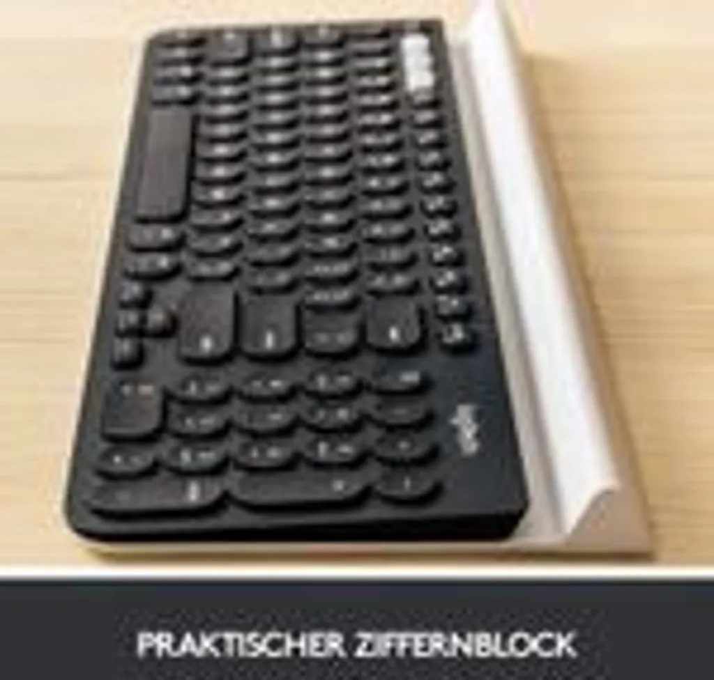 Logitech K780 Clavier Multi-Dispositifs avec Support Tablette et Mobile - 26