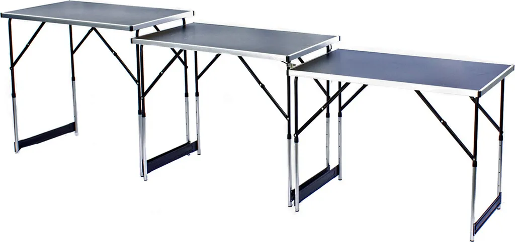 Set de 3 tables multifonctions pliables et modulables pour bricolage