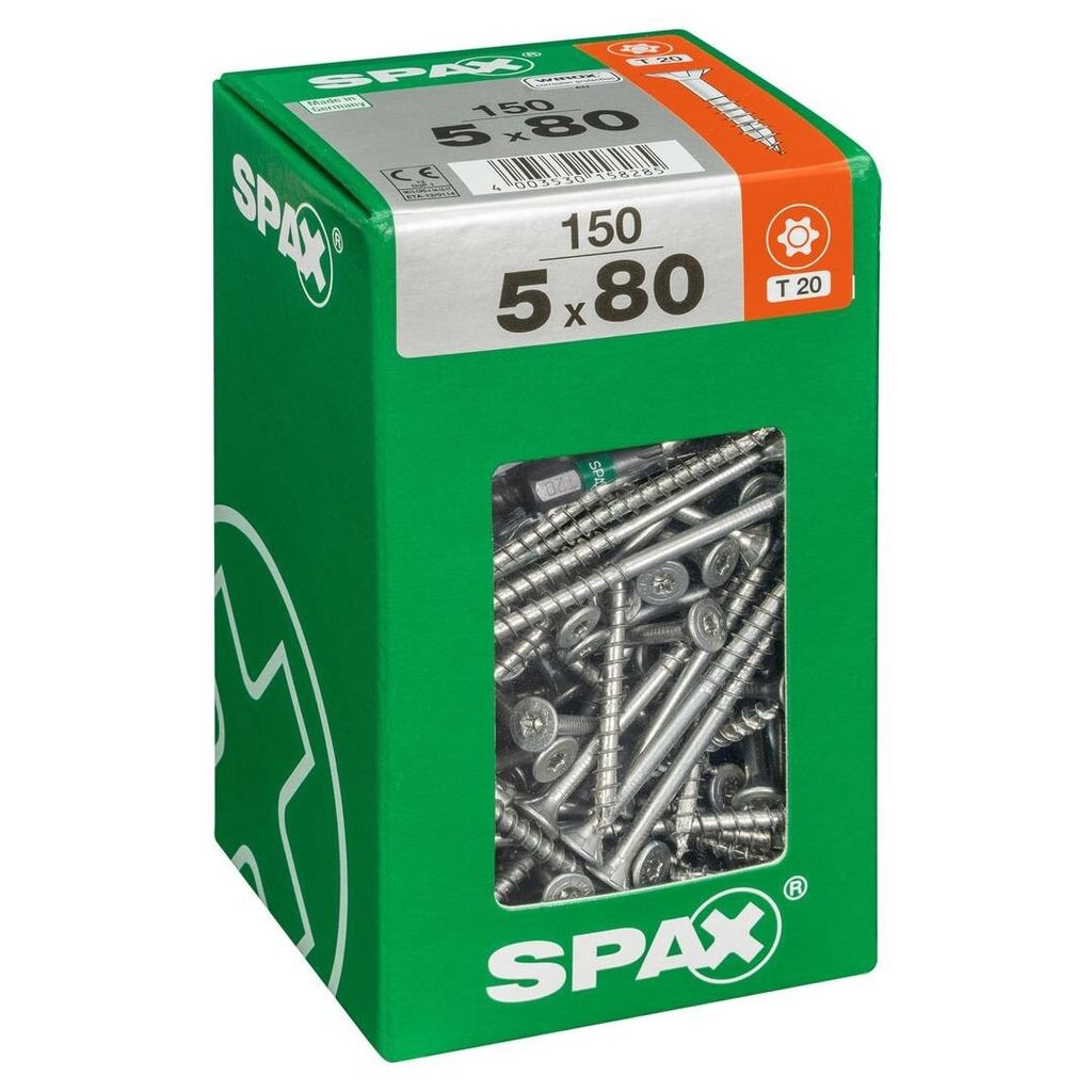 Spax TRX głowica z łbem stożkowym Wirox 5x80 XXL Zdjęcie produktu 