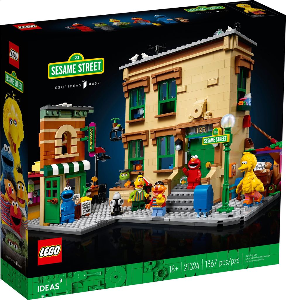 Lego Ideas 21324 123 Sezamová Ulica Obrázok produktu 
