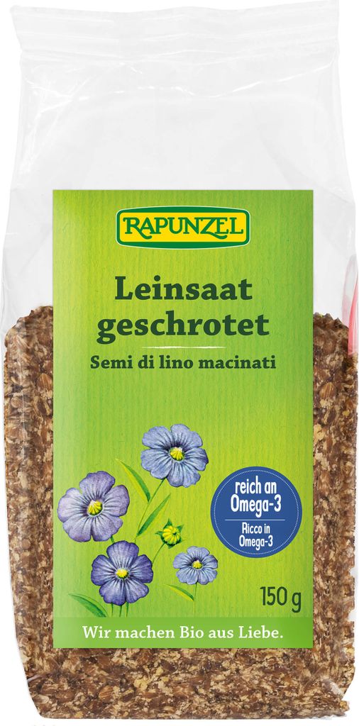 Rapunzel Leinsaat geschrotet (150g) Produktbild 