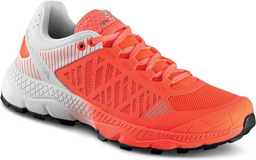 Scarpa Spin Ultra WmnGröße 41,5, Farbe bright red/white