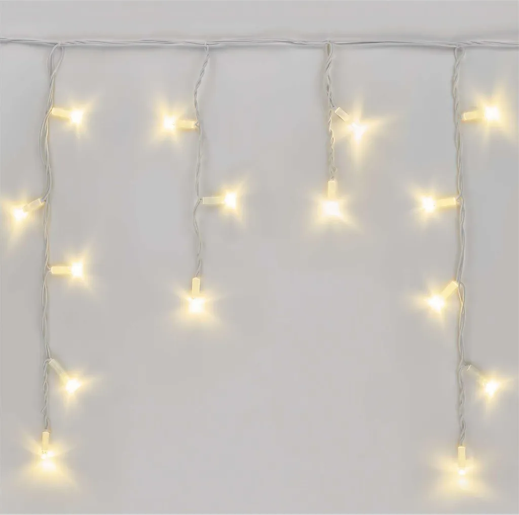 Tenda LED Ghiaccioli 3m Bianco Caldo EMOS D2CW02 - Illuminazione Professionale
